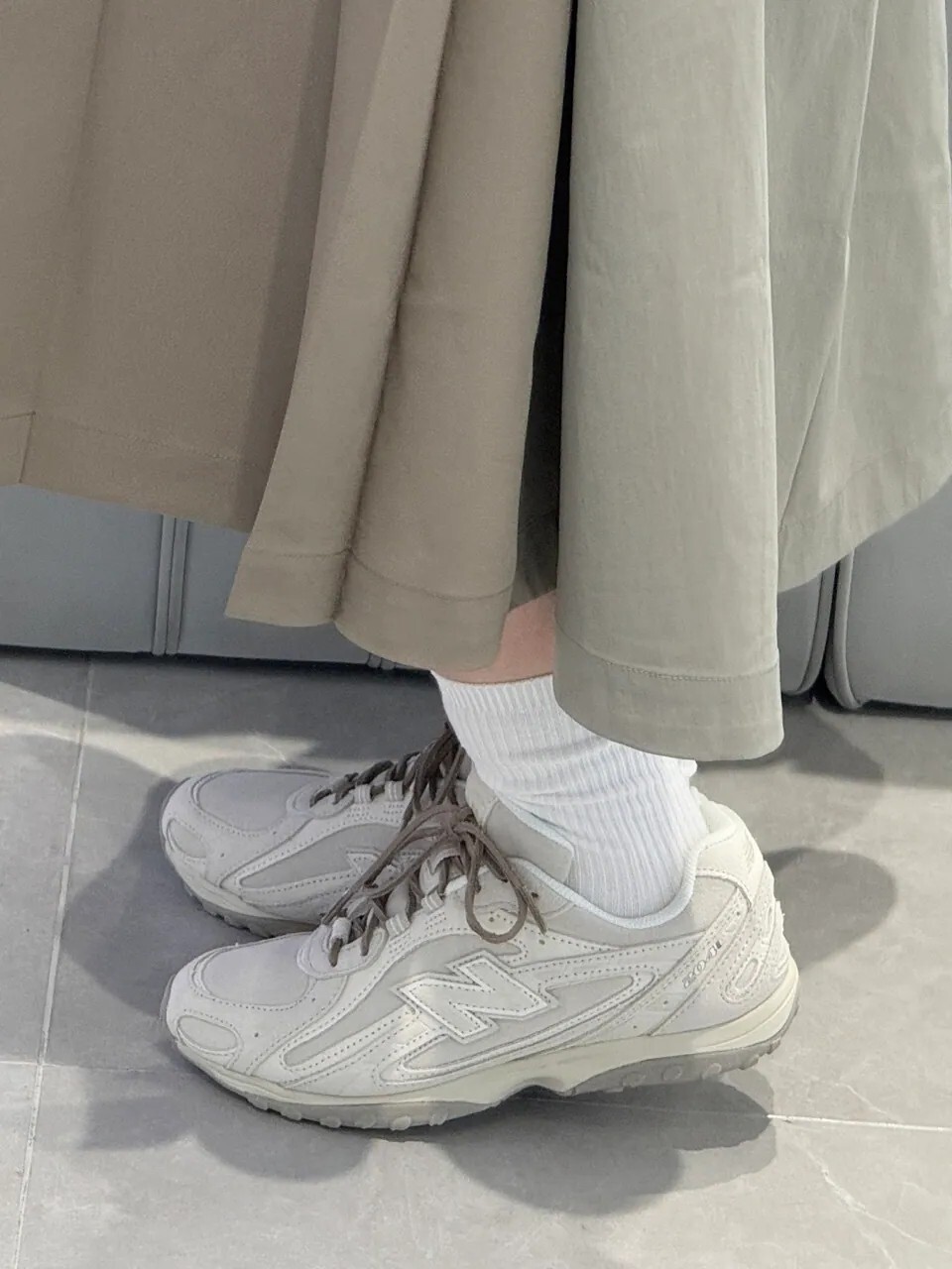 "代購" NEW BALANCE 204L 米色 米灰 麂皮 德訓鞋 男女鞋 U204LMMC