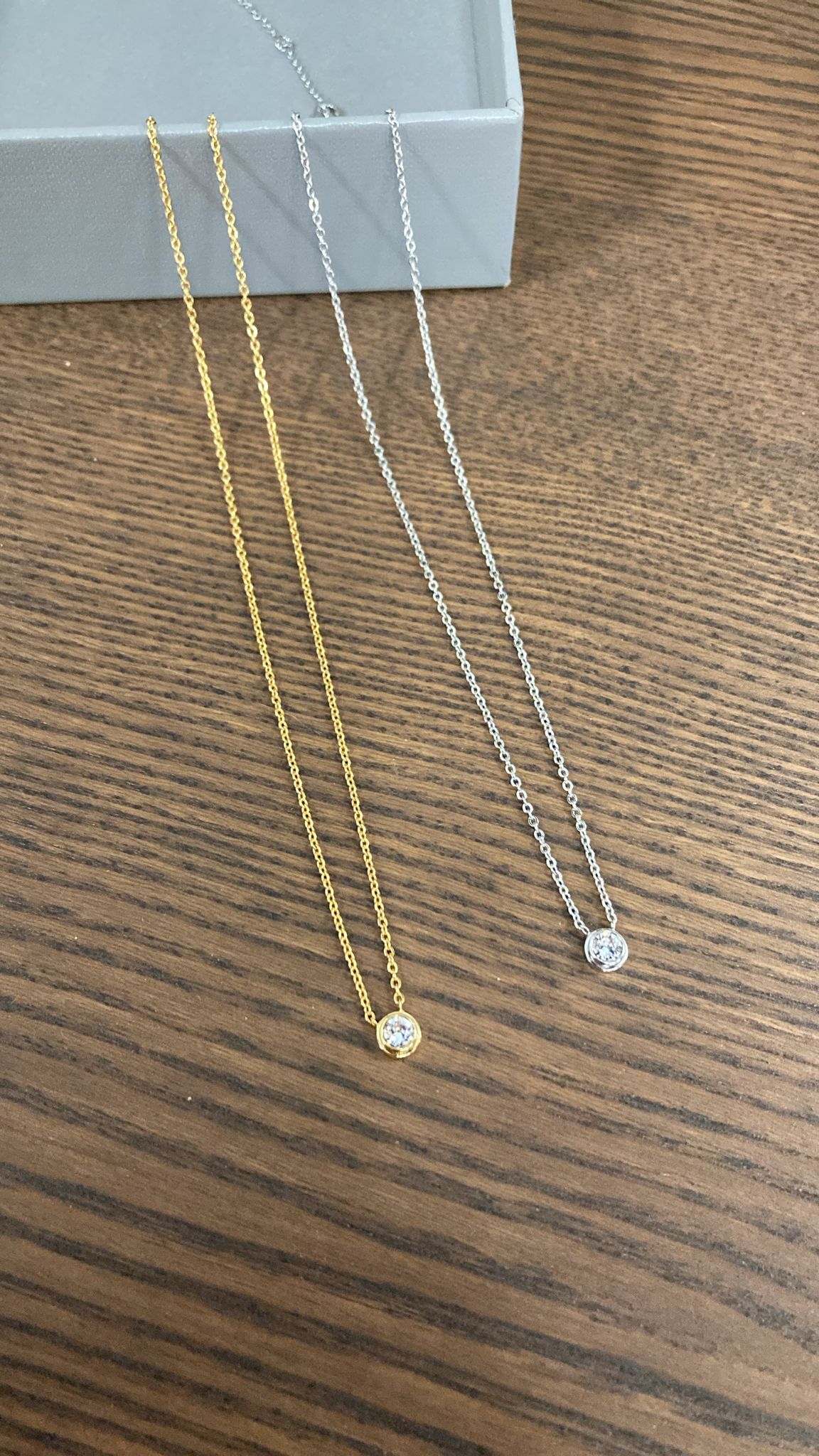 EB011 白水晶頸鏈