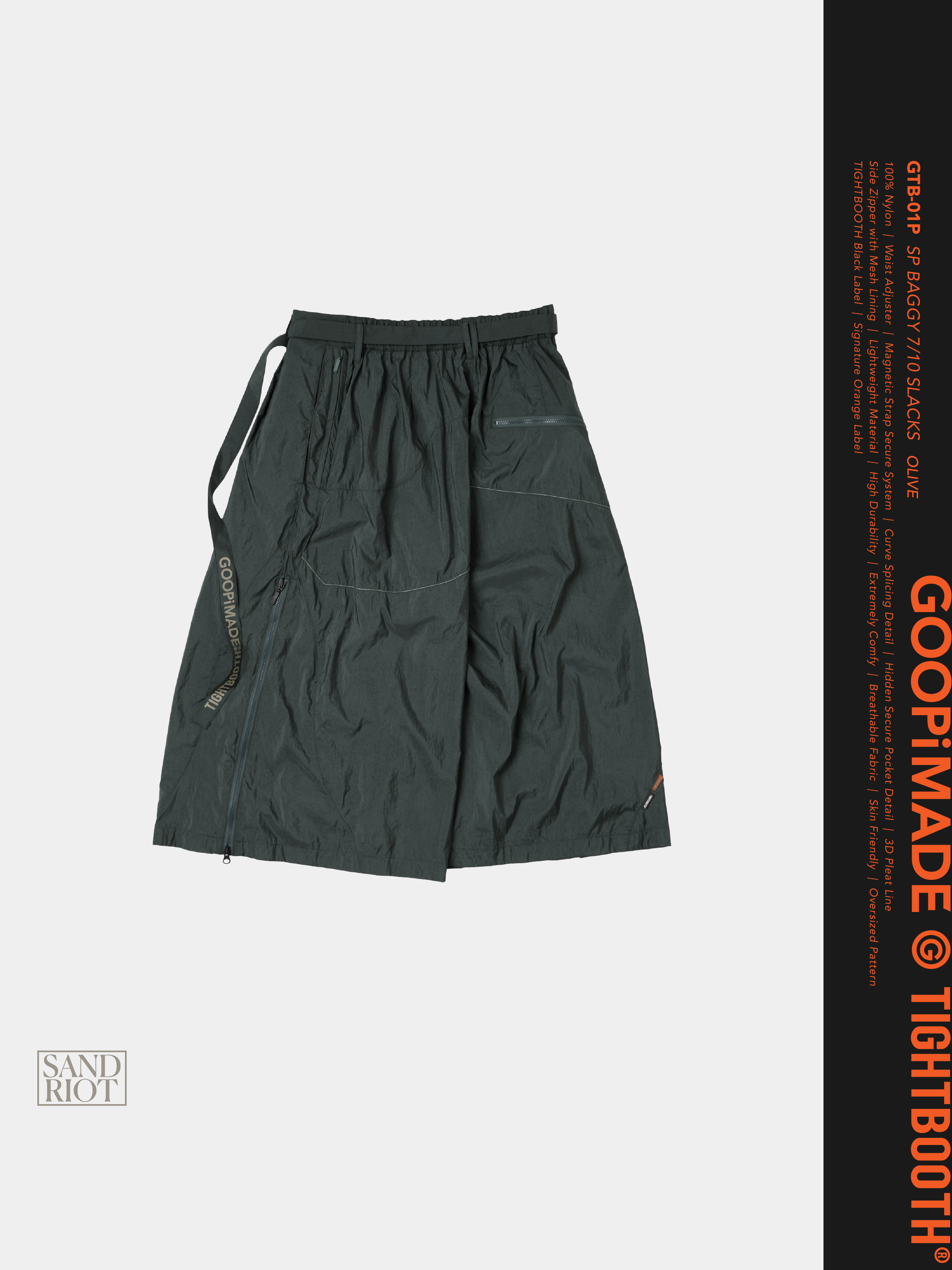 GOOPiMADE® SP Baggy 7/10 Slacks GRAY GOOPiMADE® SP Baggy 7/10 Slacks GRAY - メルカリ