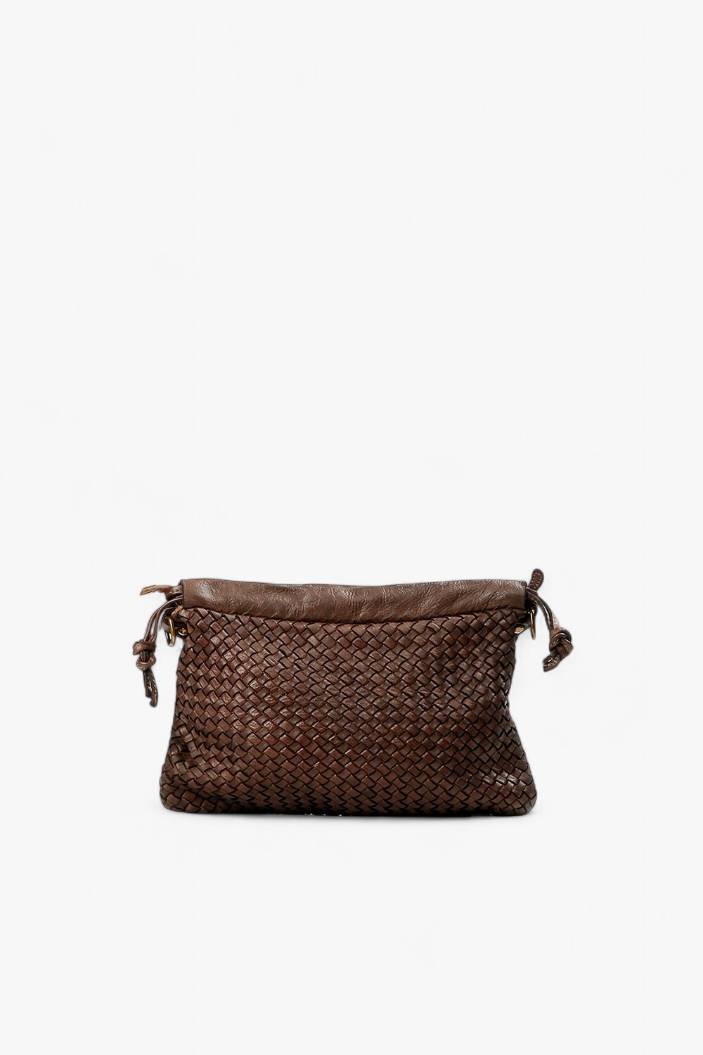 Gogowo 編織束口包 深咖