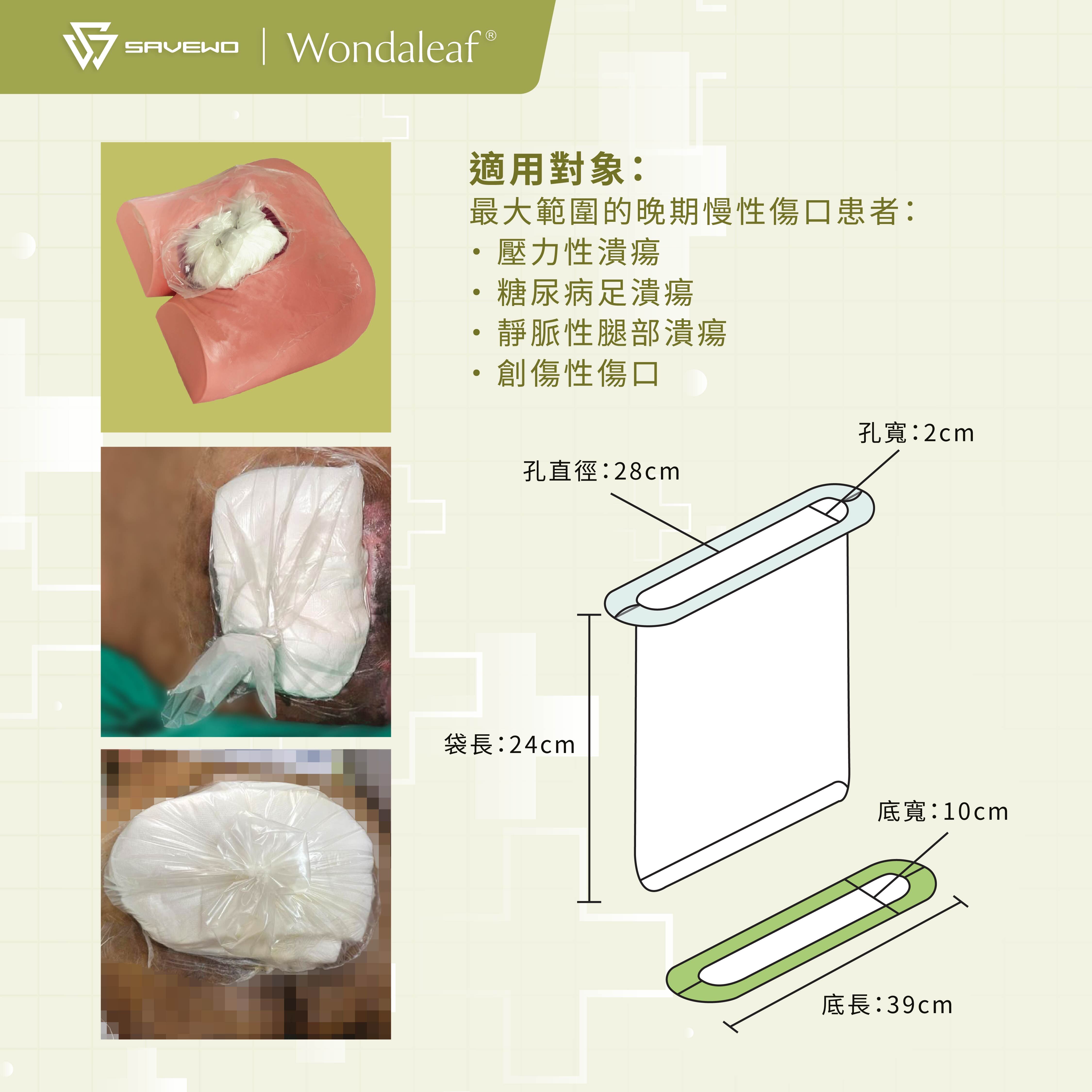*Size 20* Wondaleaf Adhesive Pouch (1pc Individual Pack)