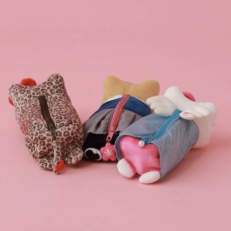 SANRIO 三麗鷗 HELLO KITTY x 10C REPIPI 曬黑 制服 筆袋 鉛筆盒