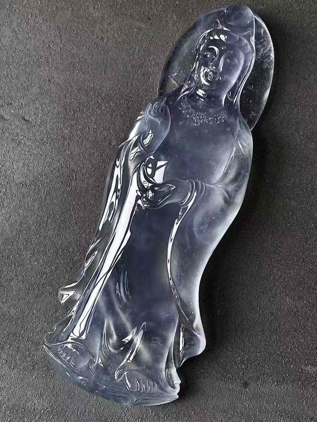 726364 翡翠站觀音吊墜