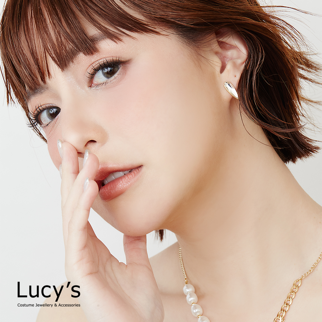 水漾晶光 耳環 (六色) (124987-124992)