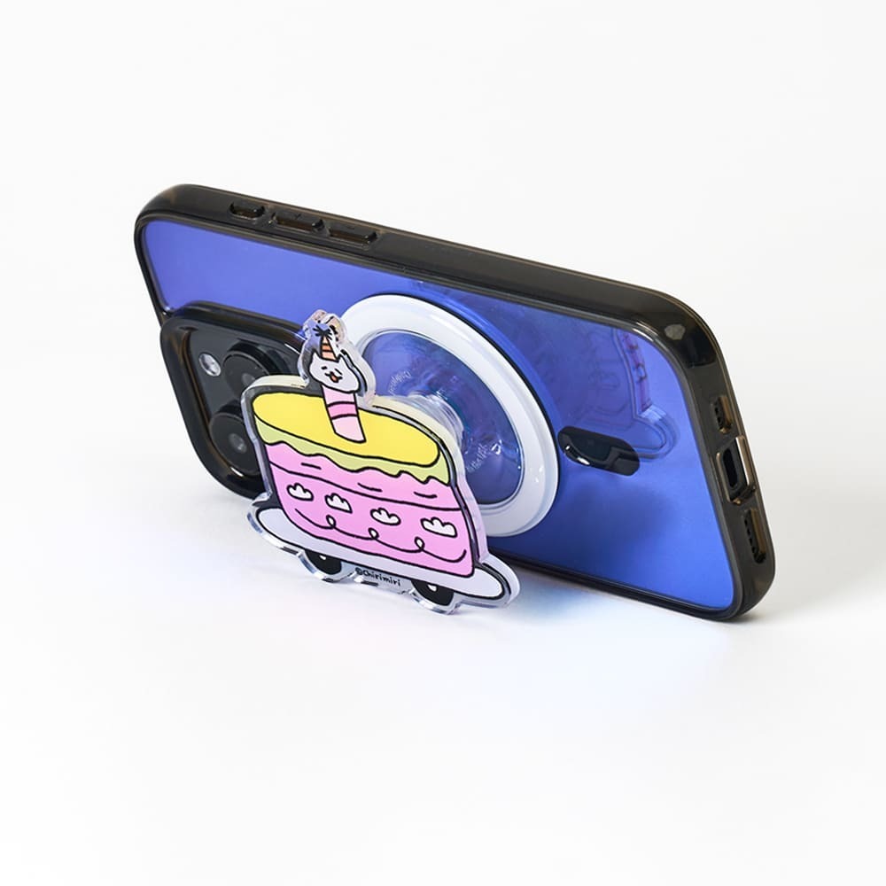 Chirimiri 磁吸手機支架 / 蛋糕貓-VT064