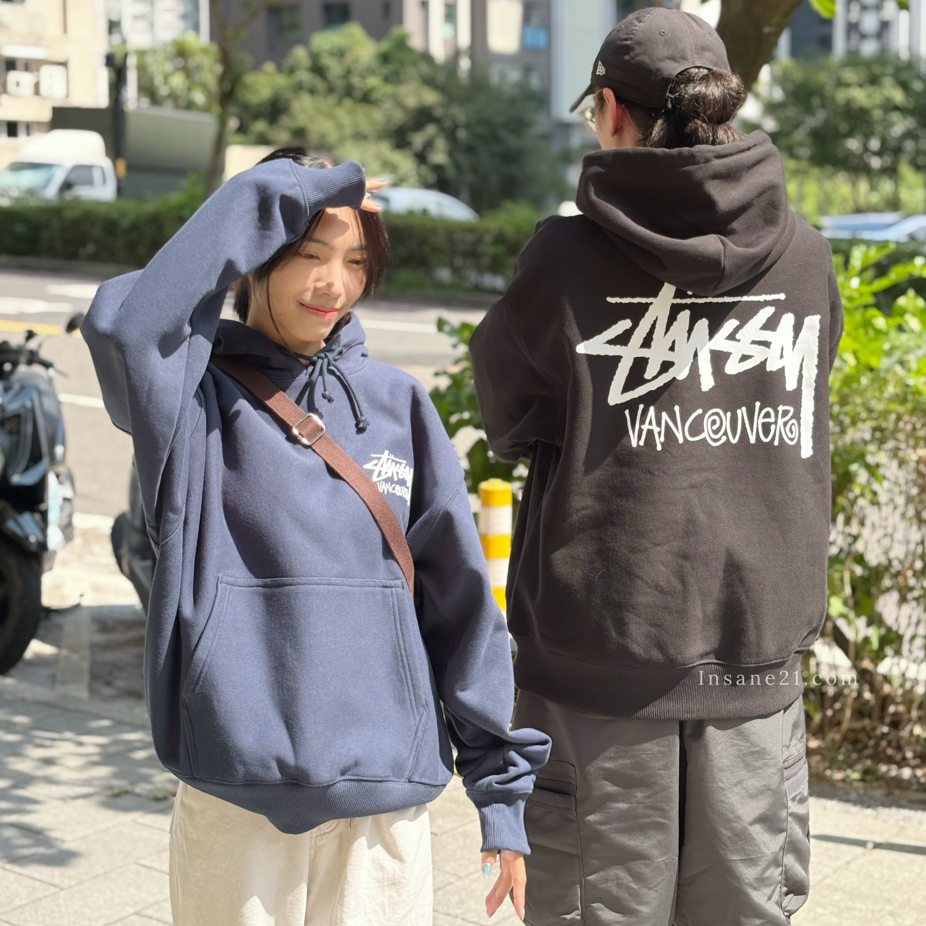 STUSSY 帽踢 溫哥華城市限定 秋冬服飾 上衣