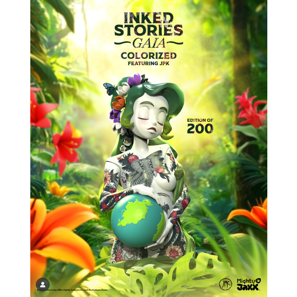 MIGHTY JAXX Inked Stories: Gaia (Colorized Edition) ft JPK