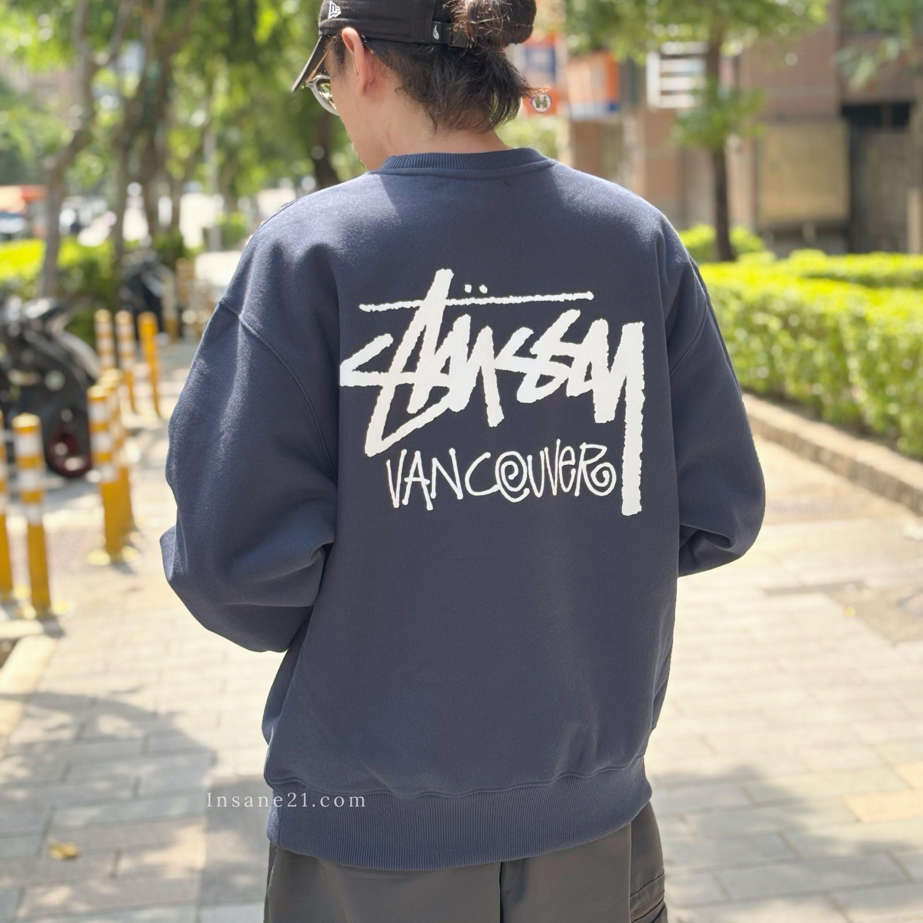 STUSSY 大學踢 溫哥華城市限定 秋冬服飾 上衣