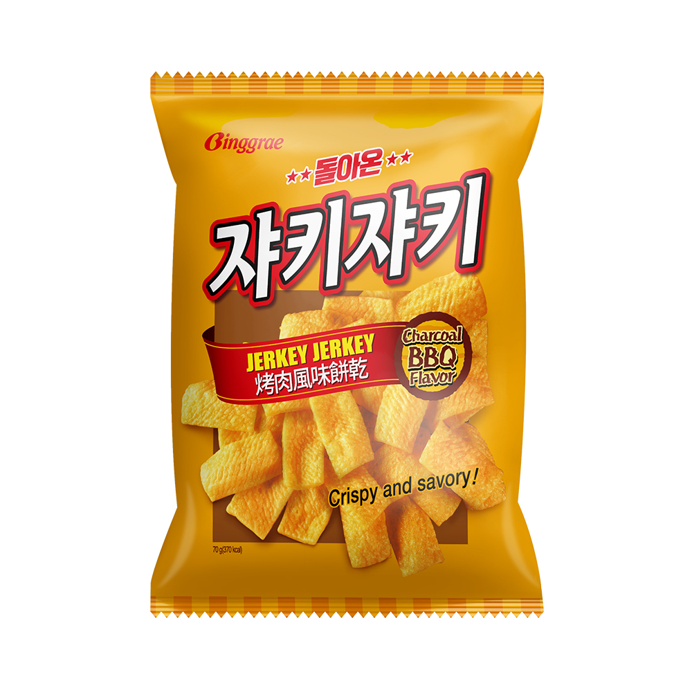 【BKSHOP】Binggrae 烤肉風味餅乾 70g