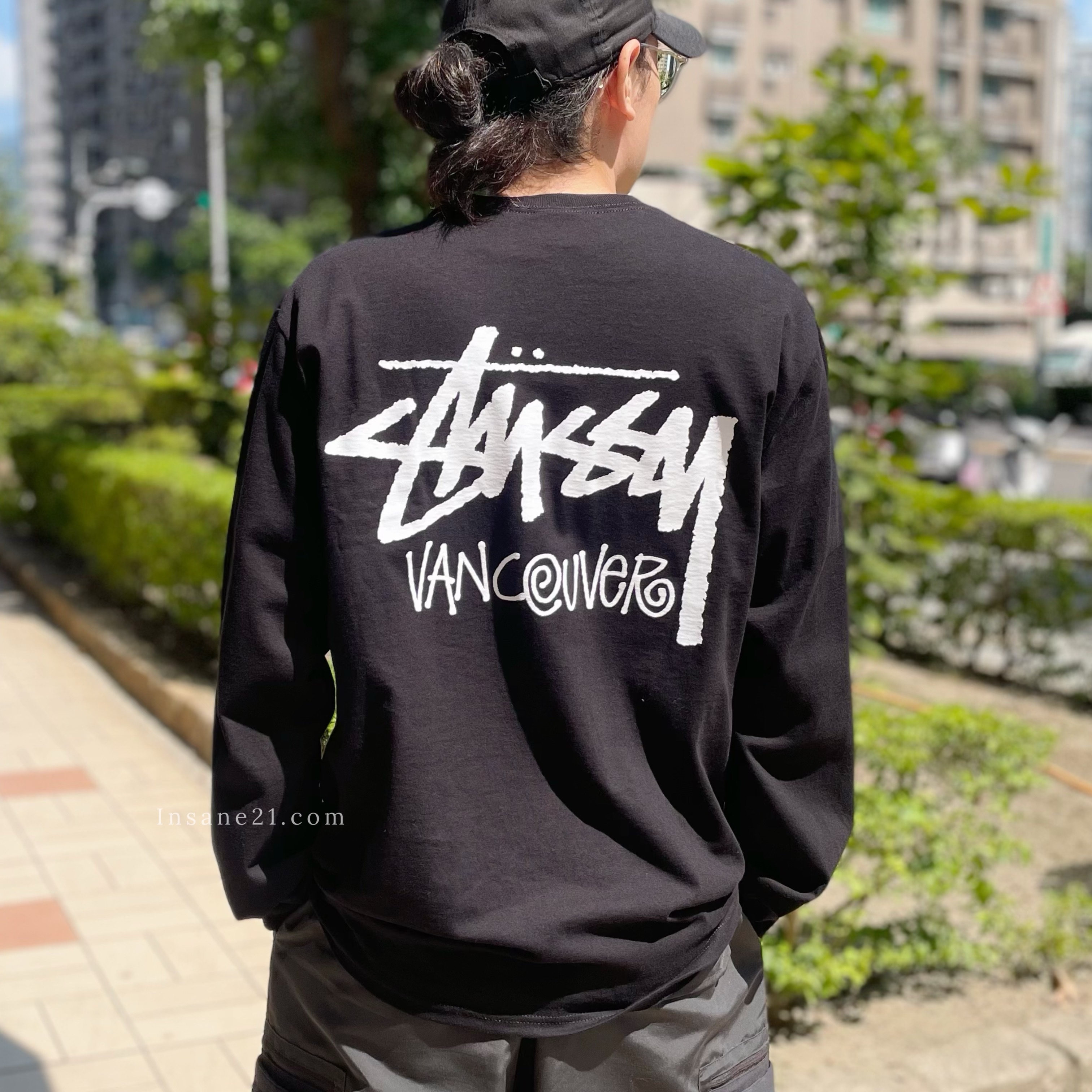 STUSSY 薄長袖 溫哥華城市限定 秋冬服飾 上衣