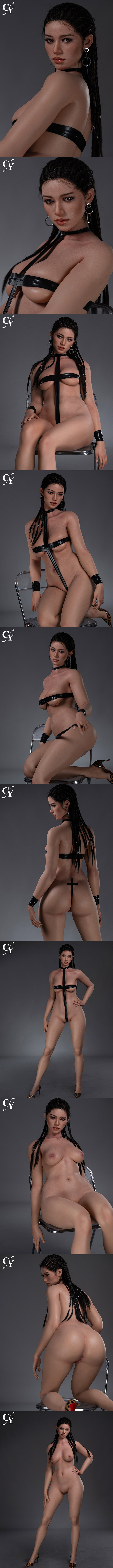 TOP-CYDOLL 170cm Amber 小麥膚 超頂矽膠娃娃 silicone sex doll