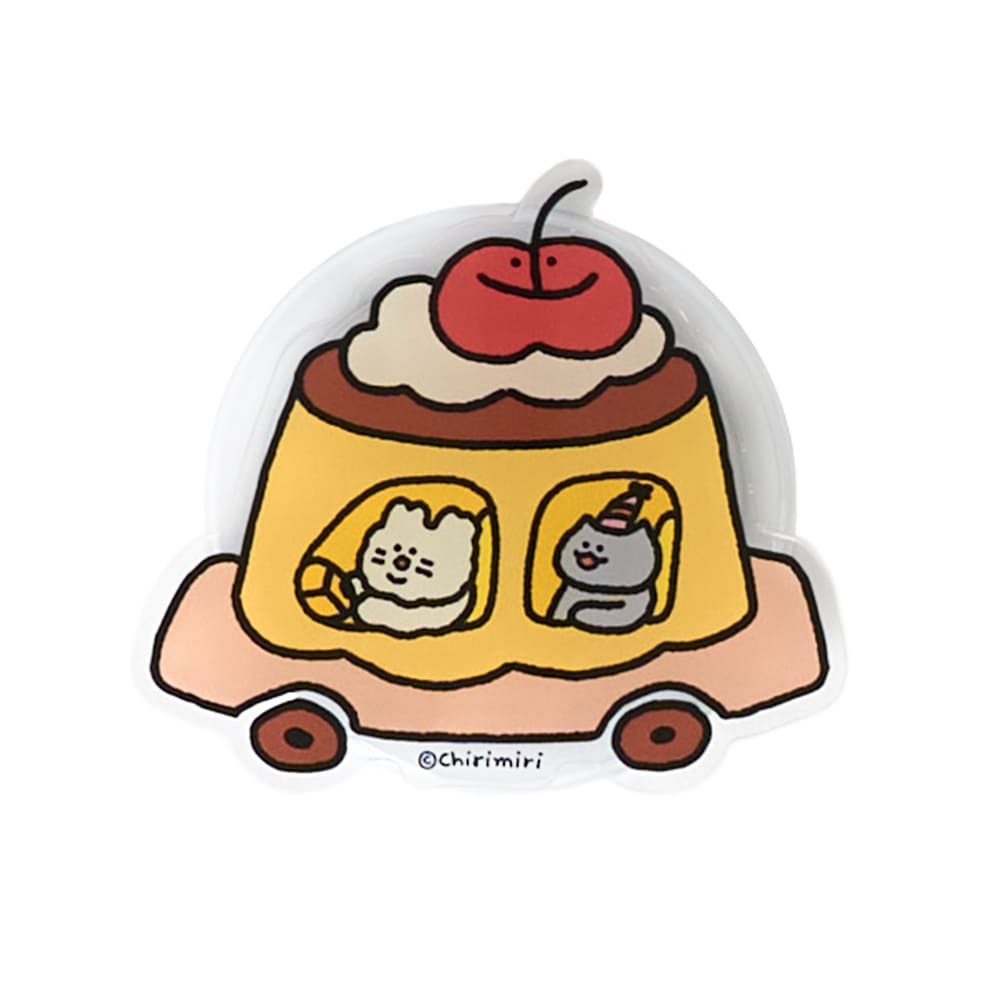 Chirimiri 磁吸手機支架 / 櫻桃奶油布丁-VT063