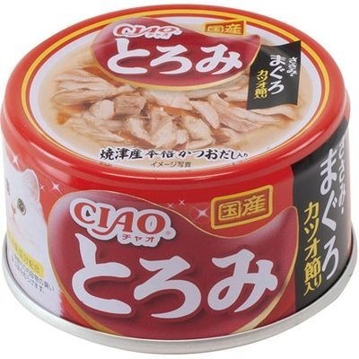 CIAO Thick Chicken Fillet / Tuna With Bonito Flakes 80g #A-42