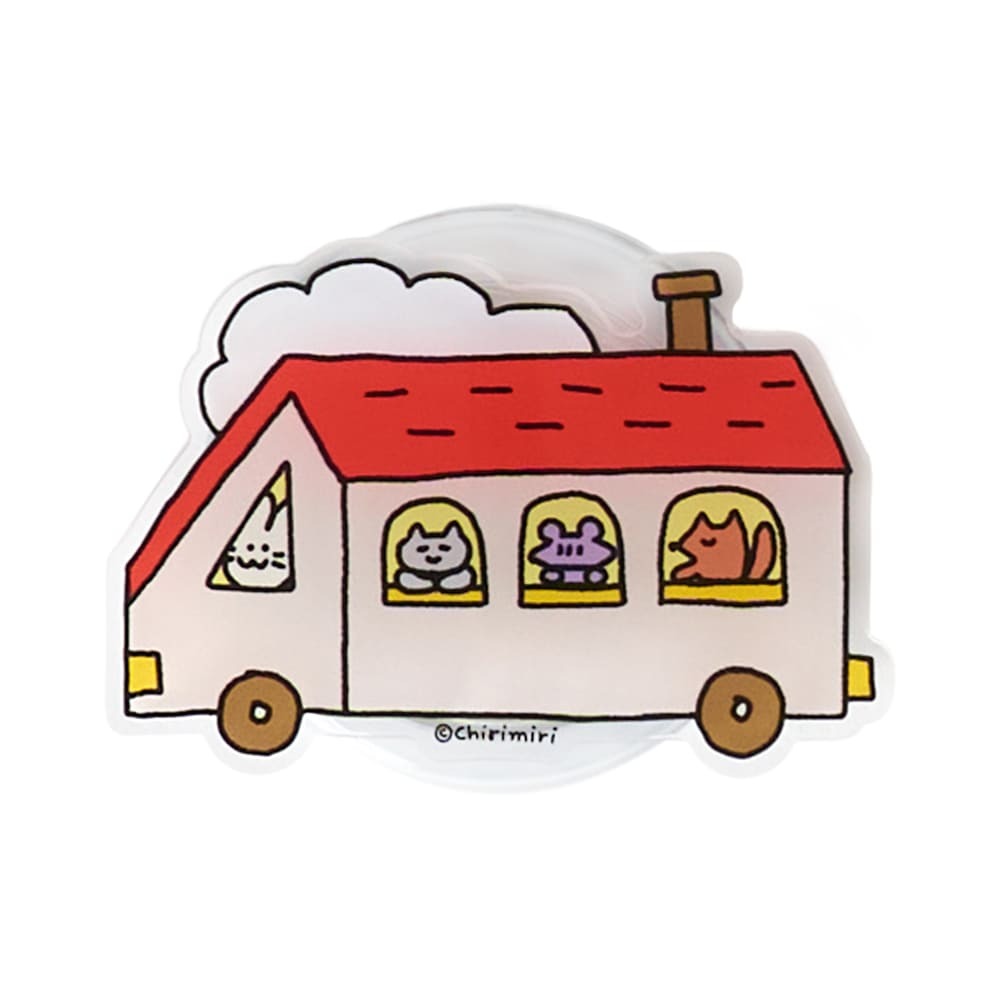 Chirimiri 磁吸手機支架 / 紅色屋頂-VT061