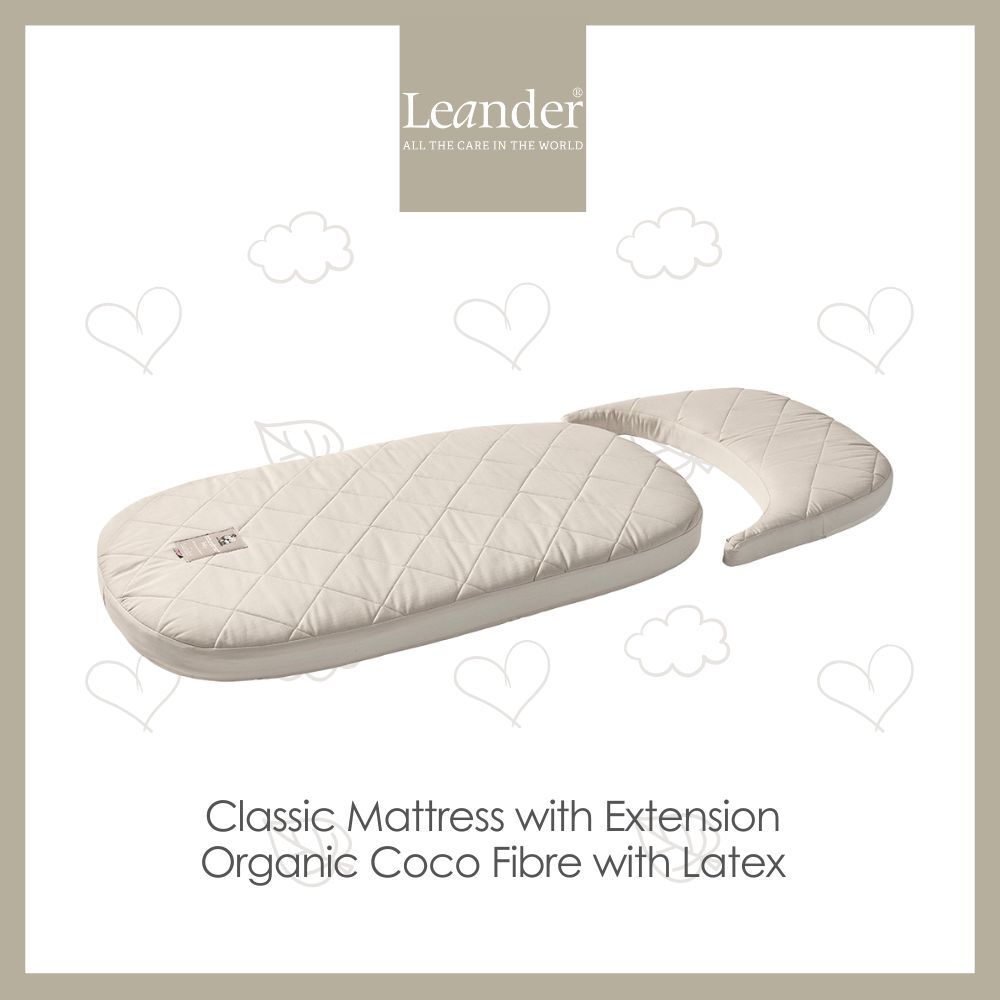 Leander Classic™ Mattress - Organic Coconut Fibre with Latex