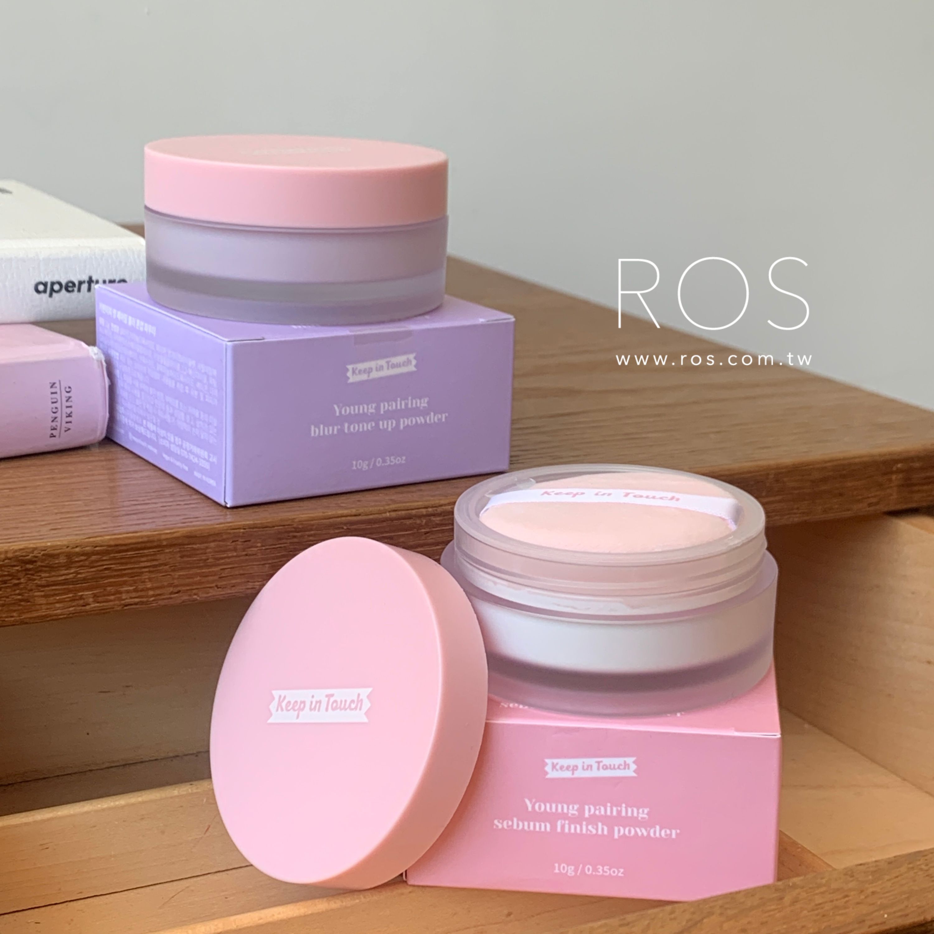 KEEP IN TOUCH 毛孔隱形蜜粉 10g (2colors)