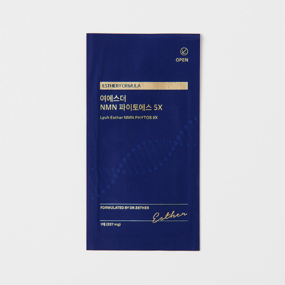 Esther Formula Lyuh Esther NMN NAD+ Phytos 5X (30 Sheets)