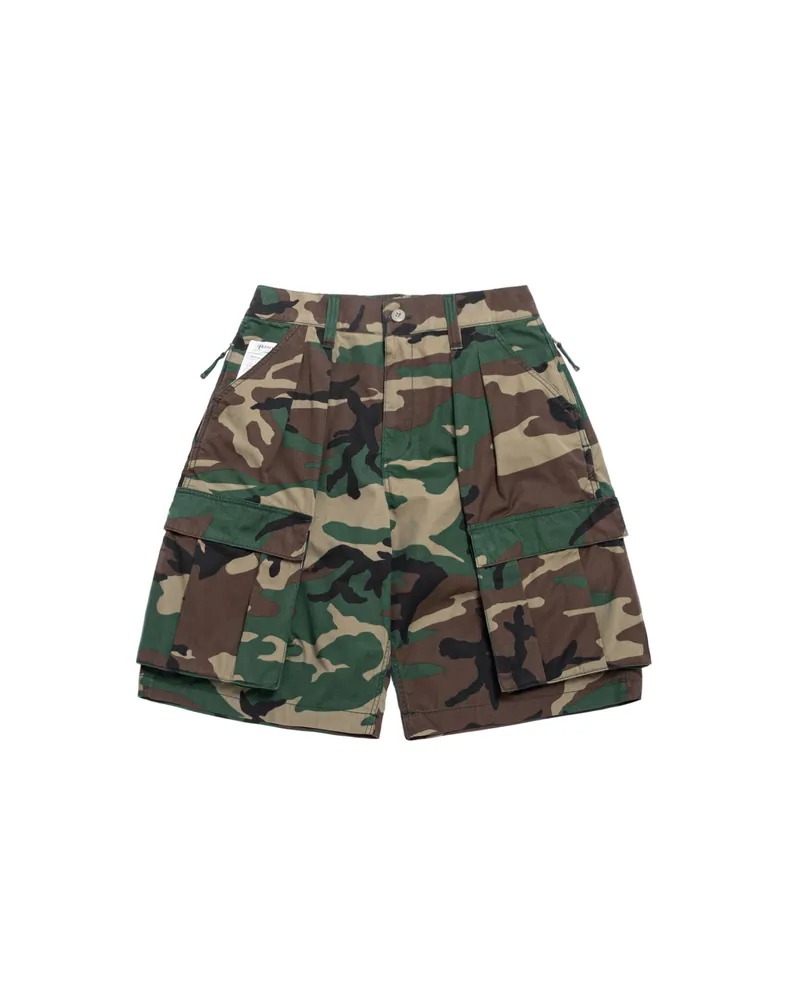 PSVR Camo Knee-Length Cargo Shorts
