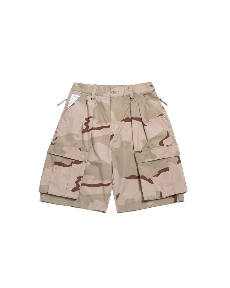 PSVR Camo Knee-Length Cargo Shorts