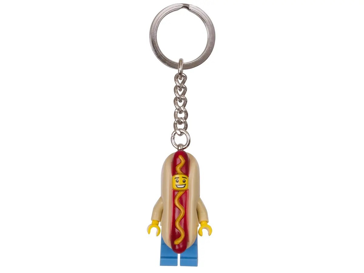 853571 Keychain Hot Dog Guy