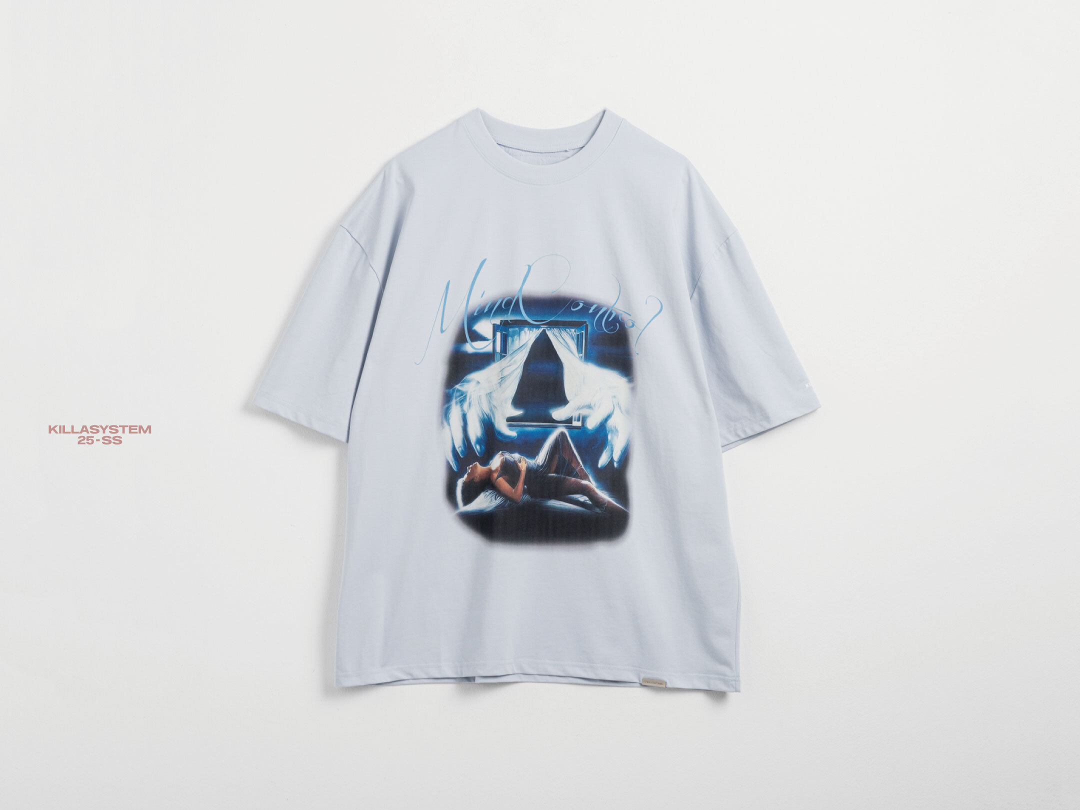 KILLASYSTEM 25S/S NIGHTMARE TEE (寶寶藍）