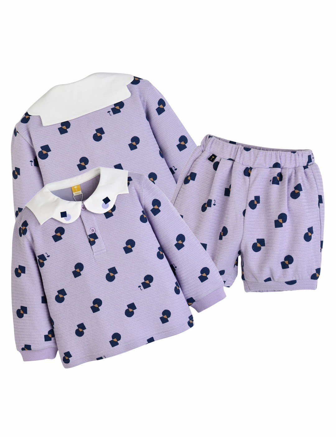 Moimoln☘︎25秋 圓形燈籠褲套裝(紫色)