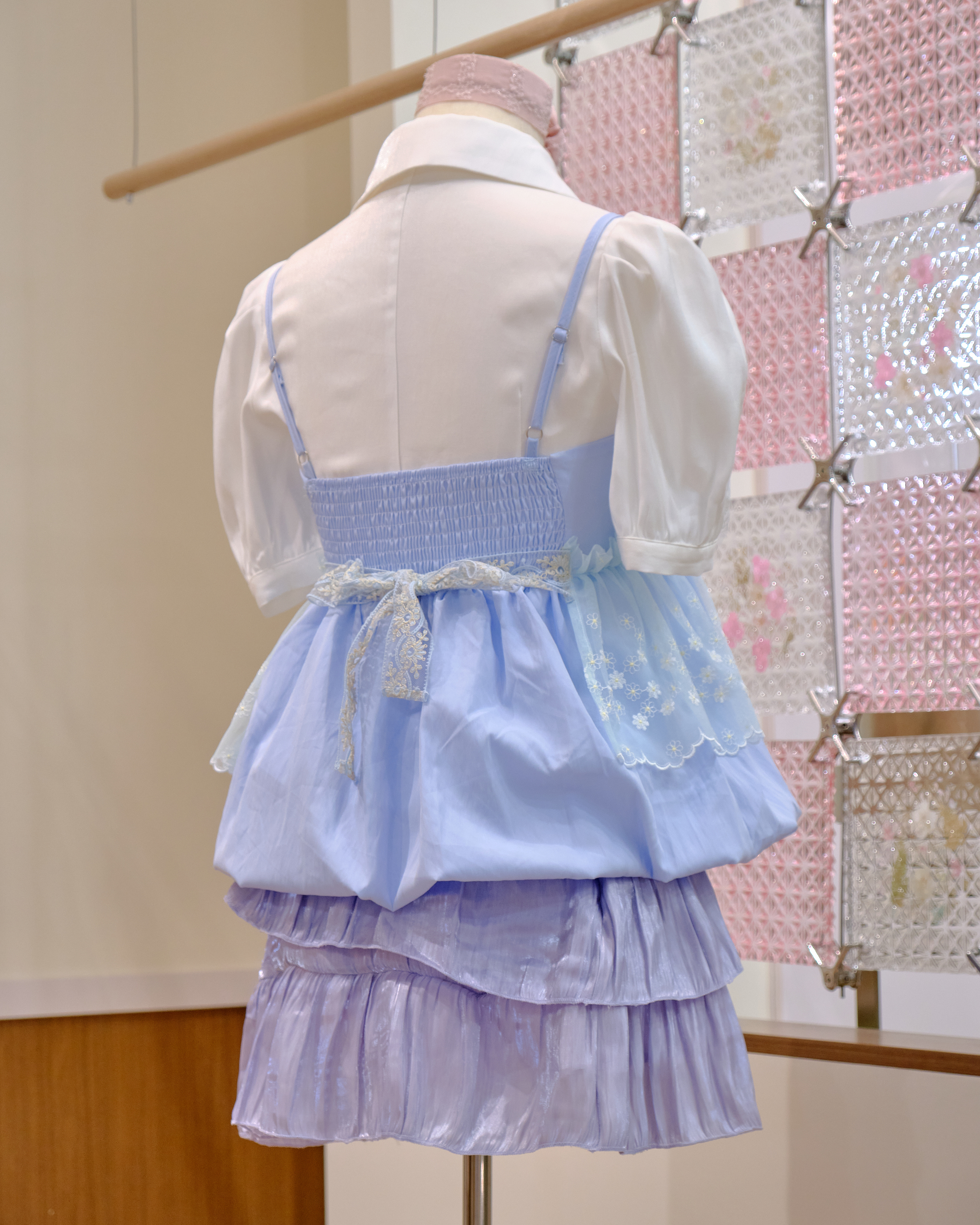 12620 Large Bow Strap Bubble Top