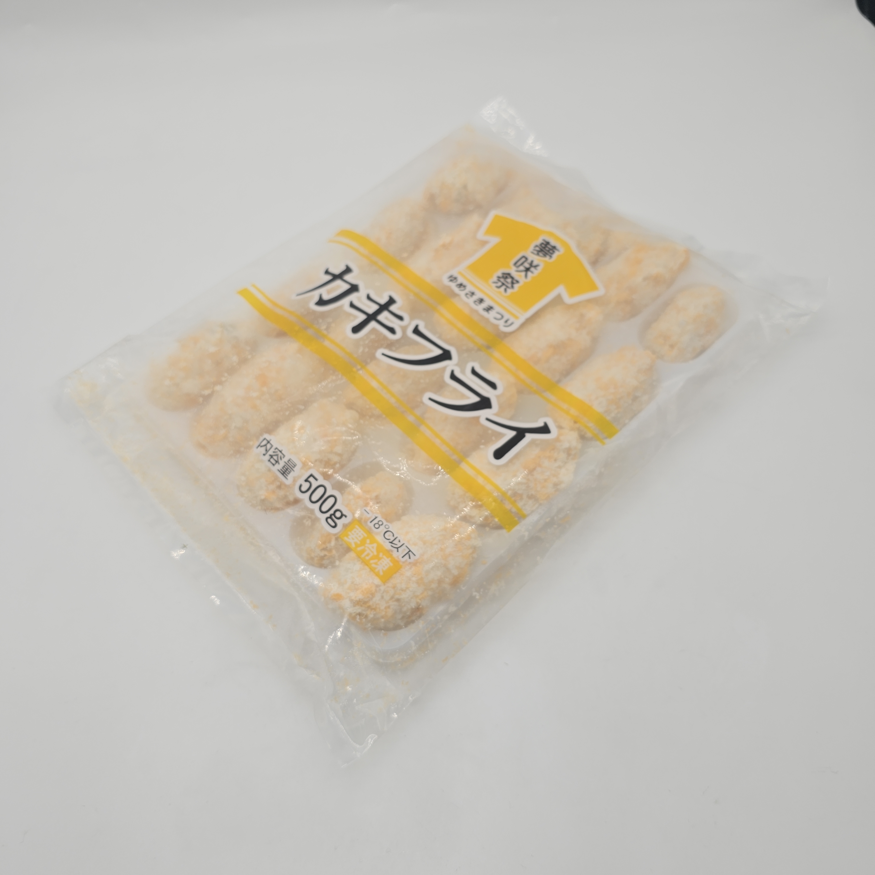 吉列炸生蠔 (20粒 x 約25G) 吉列蠔  500G  (急凍-18°C) 牡蠣 (此日期前最佳:2025年12月25日)