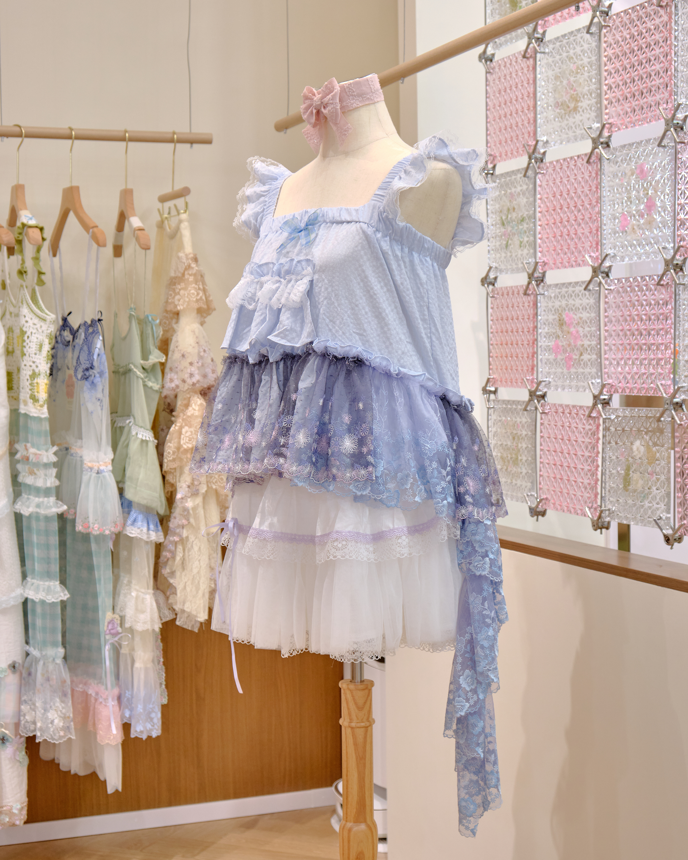 12580 Ruffle Strap Elastic Waist Irregular Layered Top