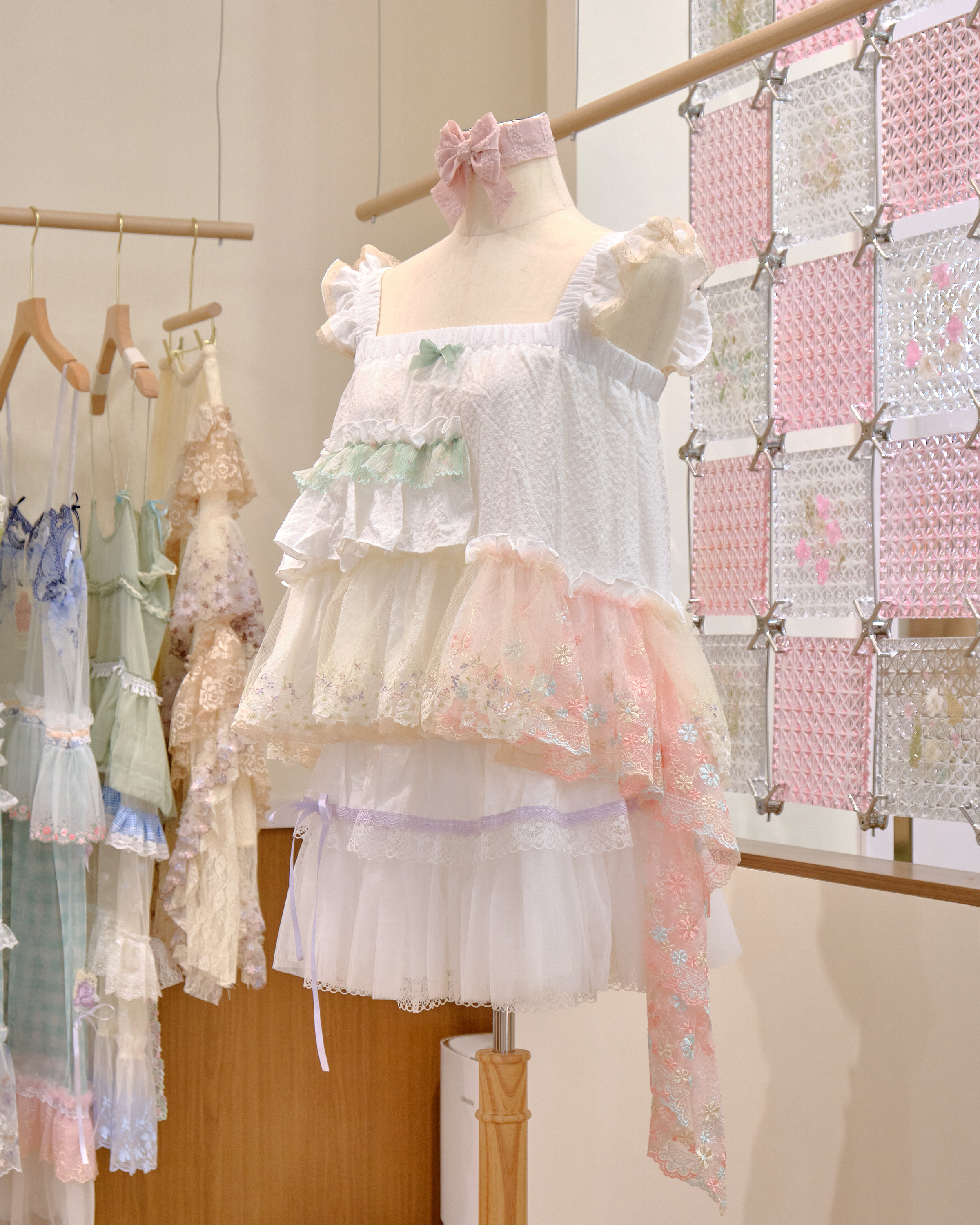 12578 Ruffle Strap Elastic Waist Irregular Layered Top