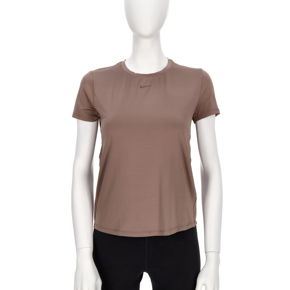 Nike ONE Classic DF SS Top 女款 棕色 運動 休閒 上衣 圓領 短袖 FN2799-233