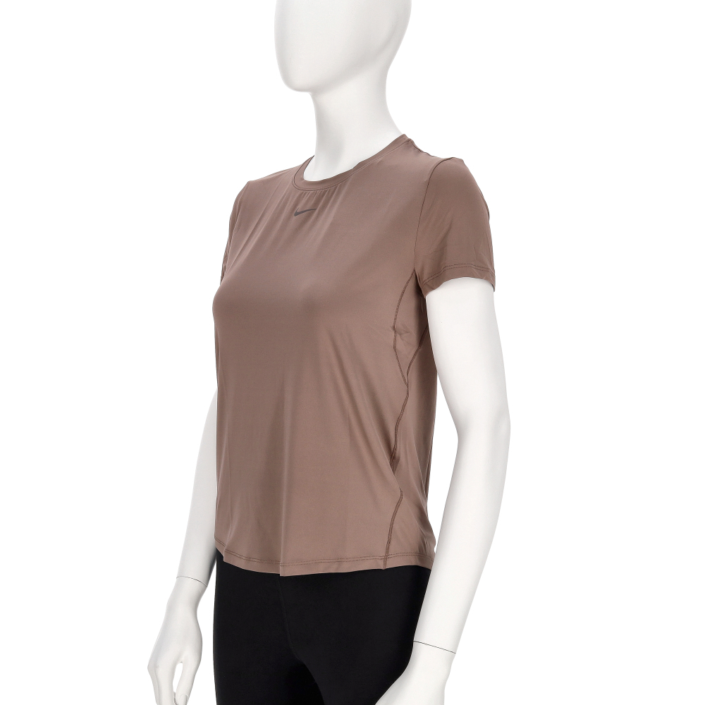Nike ONE Classic DF SS Top 女款 棕色 運動 休閒 上衣 圓領 短袖 FN2799-233