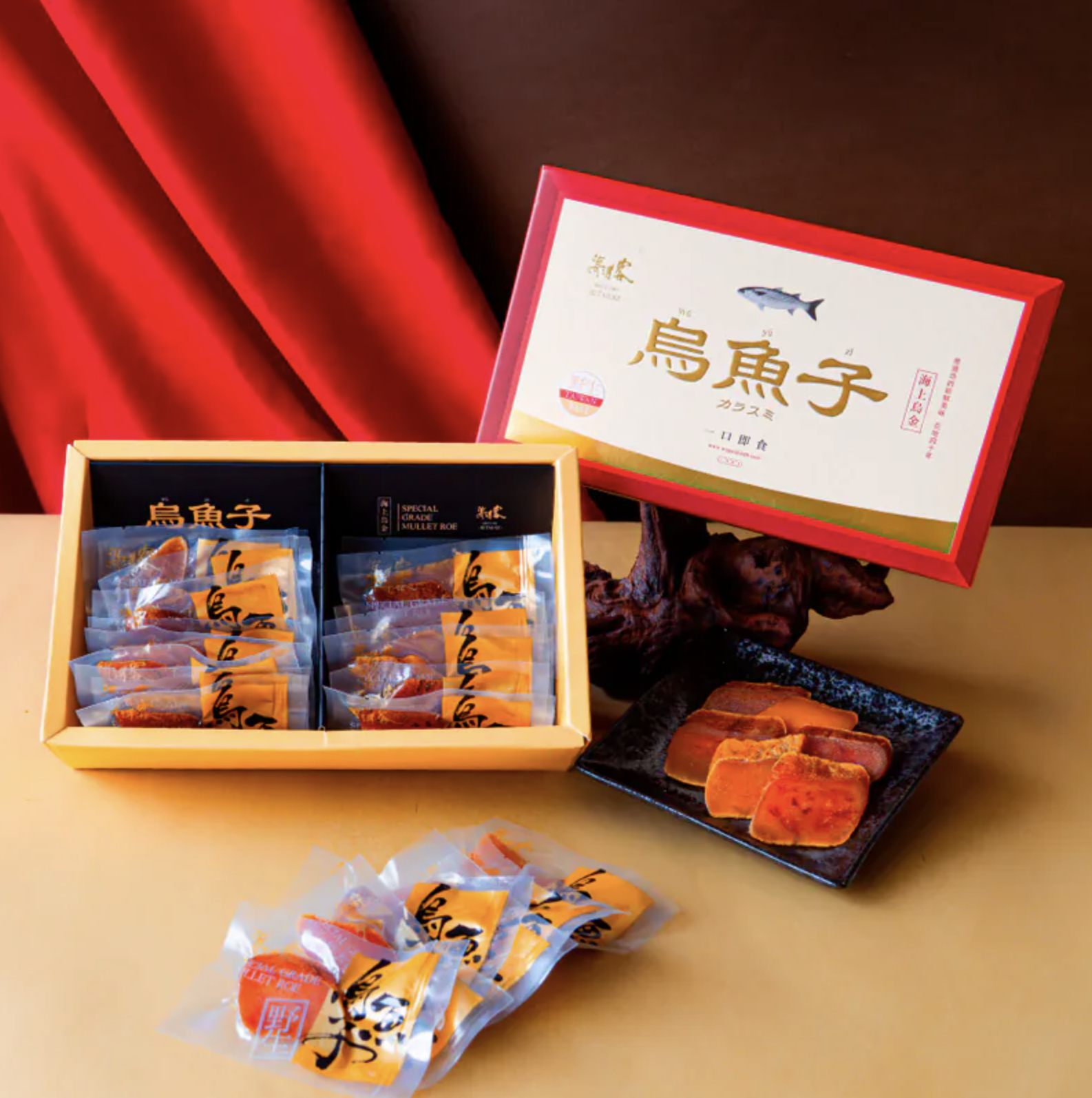 【海濤客】盒裝-一口烏魚子