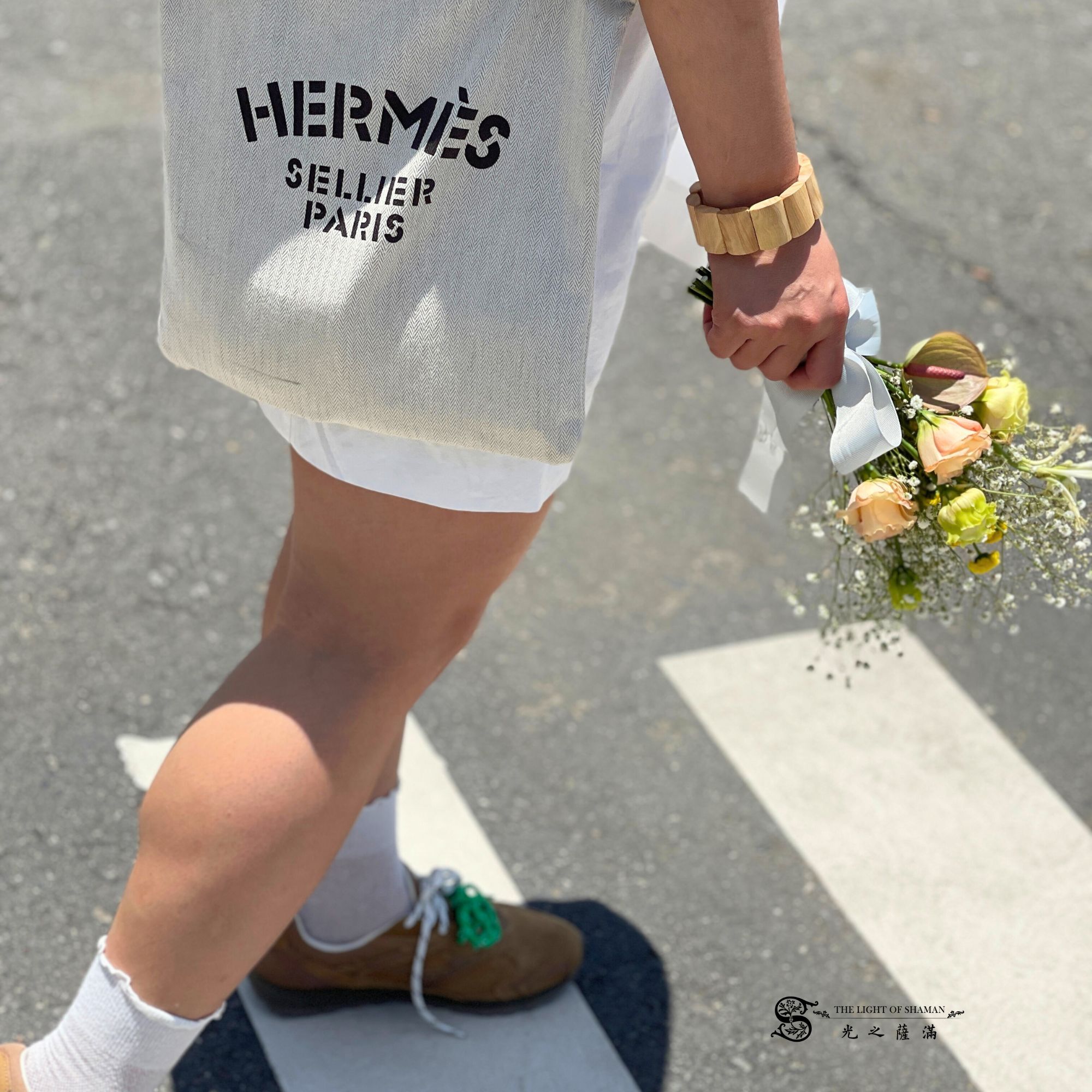 限量絕版台灣黃檜雷劈木｜唯一一批「神木雷霆」台灣黃檜雷劈木手排｜絕美花紋能量破表・收藏級稀有- 光之薩滿