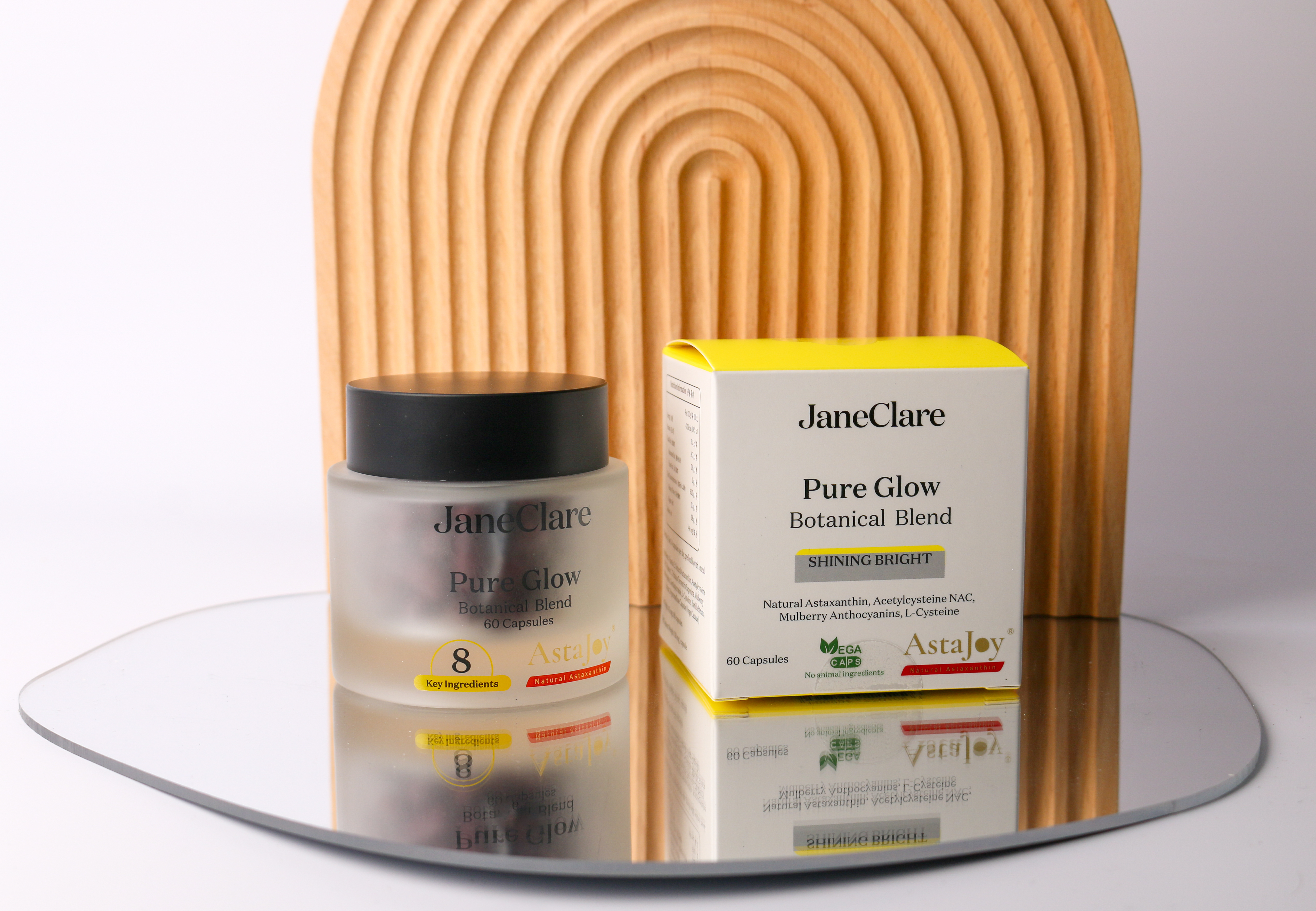 Jane Clare Pure Glow Botanical Blend (60 Capsules)