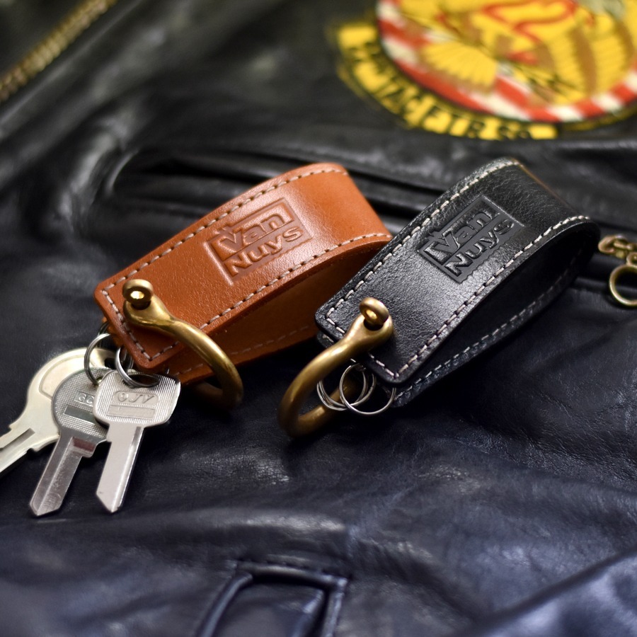 VanNuys E092 復古油縮皮革匙扣