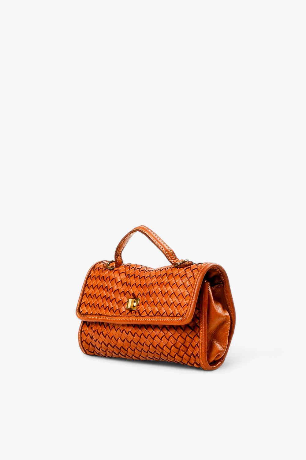 Woven Purse 編織信封包 棕色