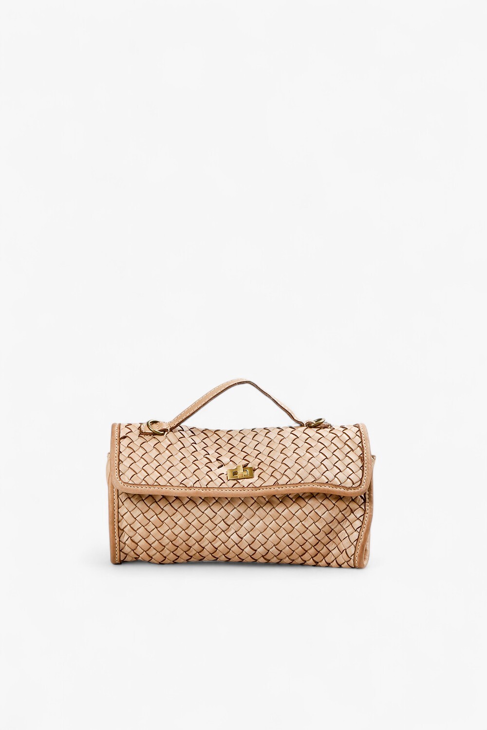 Woven Purse 編織信封包 卡其