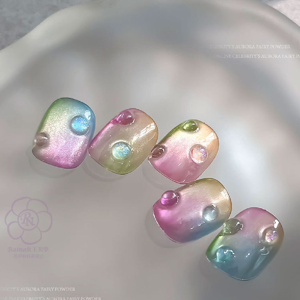 冰透半圓珠珠(美甲飾品)