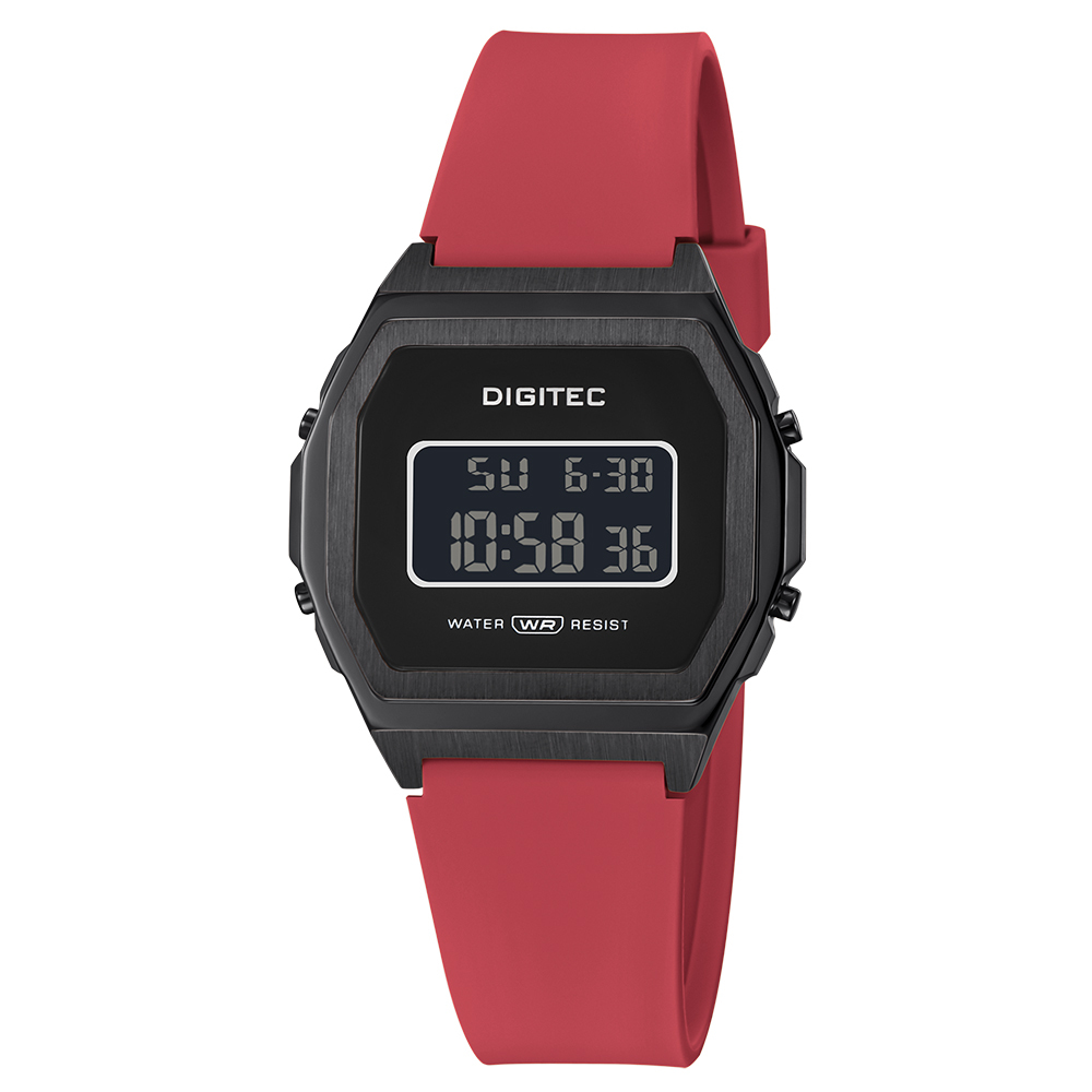 【DIGITEC 數碼科技】DGS-7125T* 多功能EL背光矽膠數位電子錶-