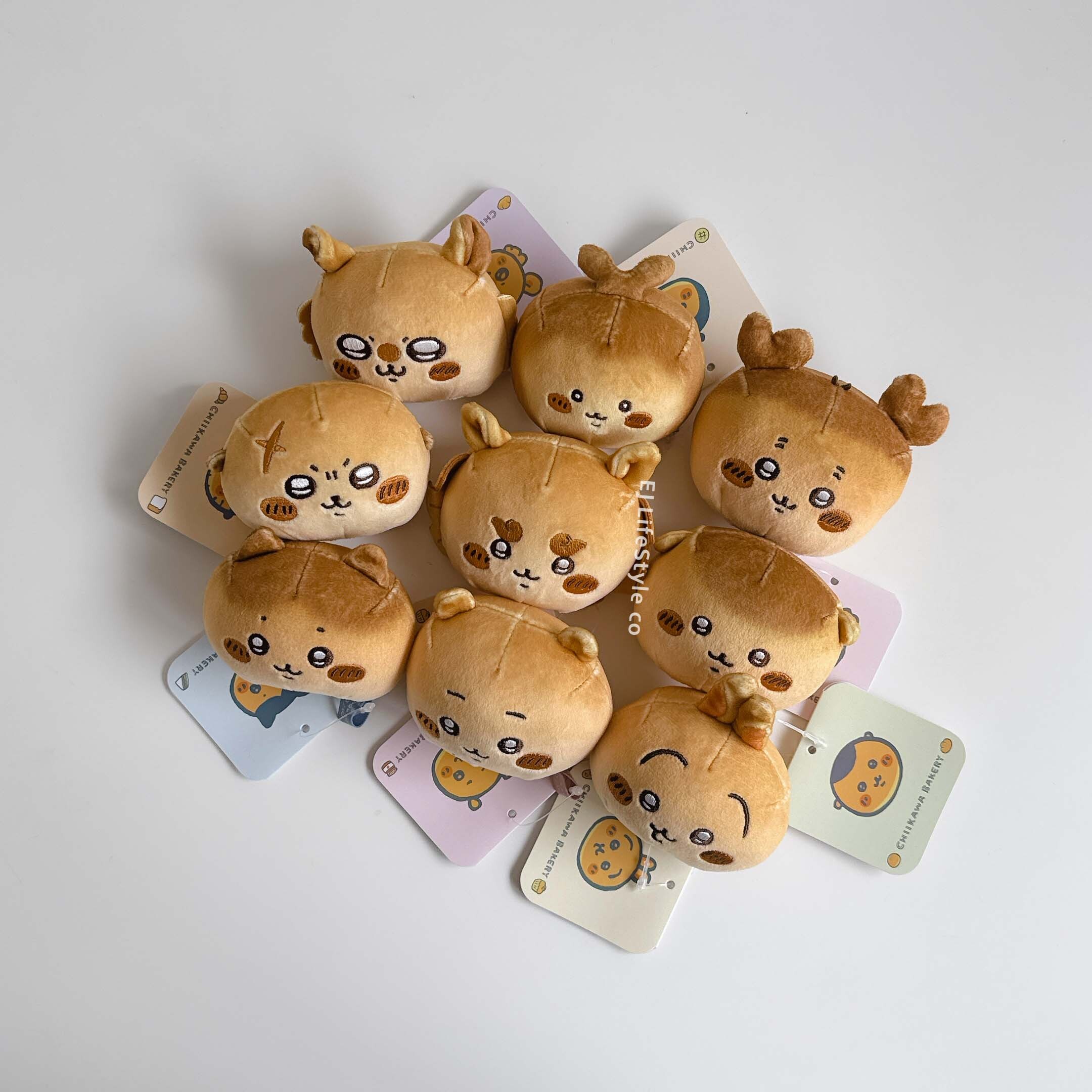 🇯🇵 CHIIKAWA 吉伊卡哇 麵包店系列 玩偶 娃娃 小八 烏薩奇 小桃鼠 甲蟲 古本屋 / 現貨