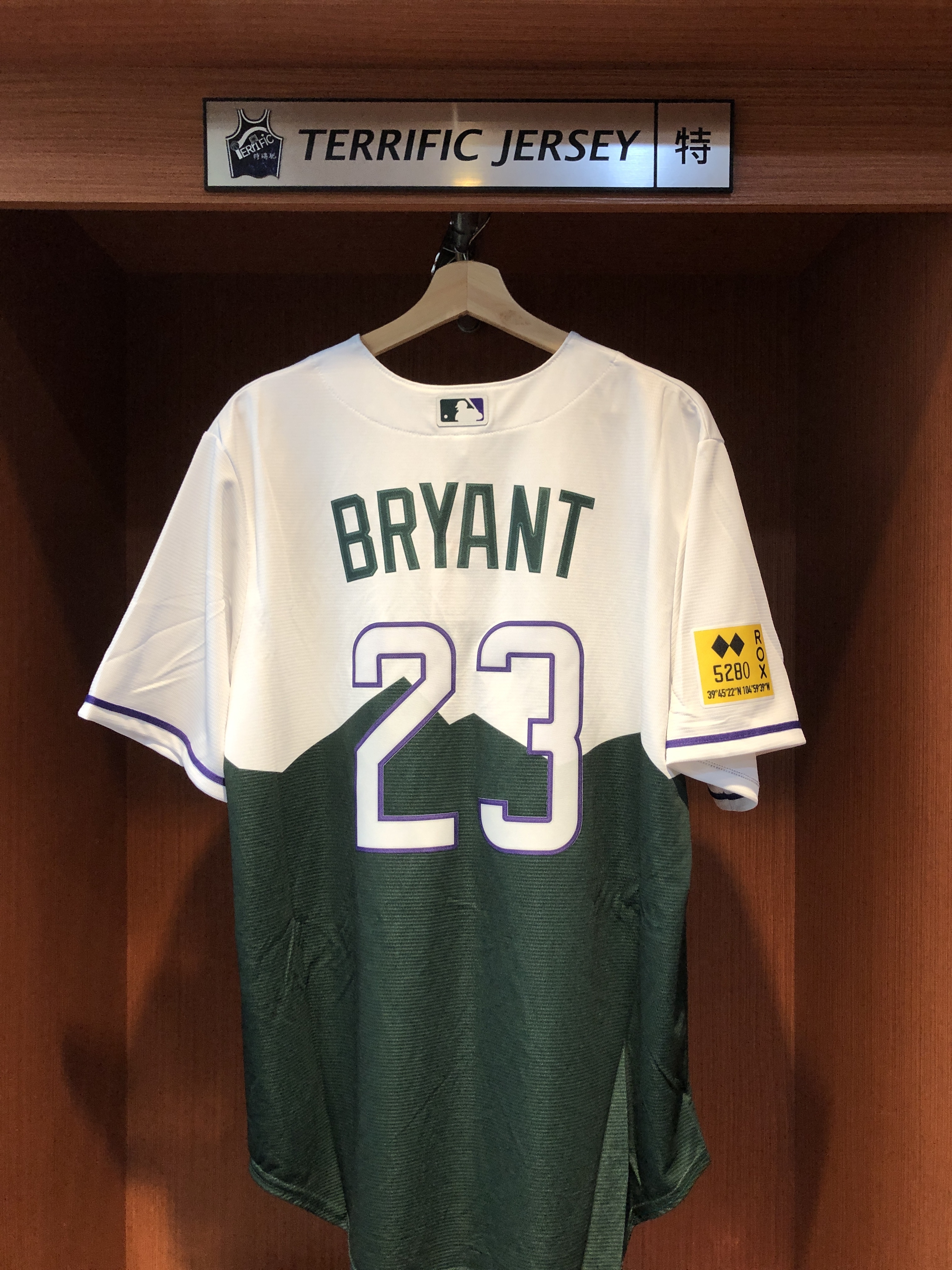 MLB球衣 Kris Bryant 科羅拉多落磯城市 小老大 Nike Replica Player Name Jersey 球迷版 熱轉印 全新