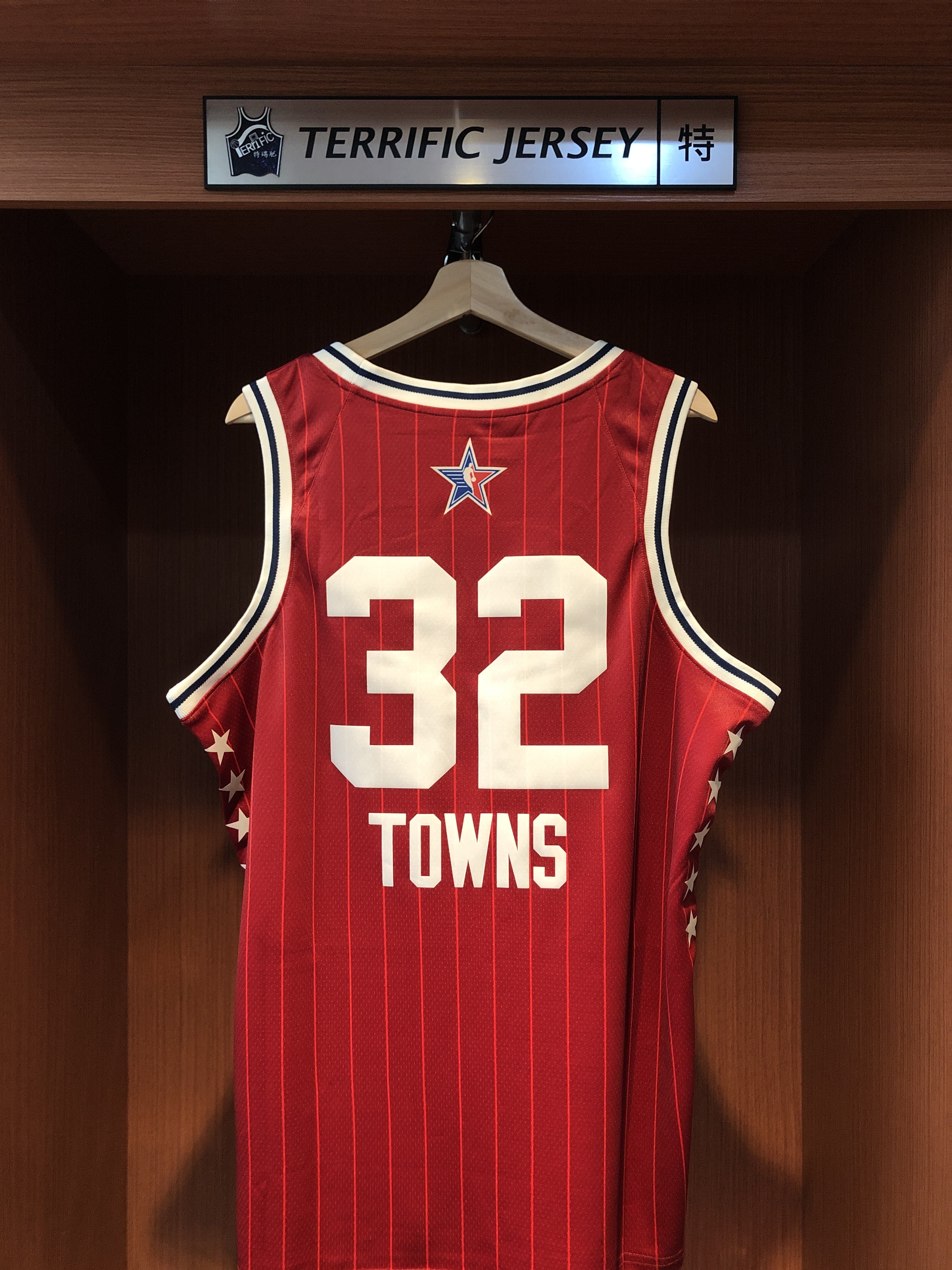 NBA球衣 Karl-Anthony Towns 23-24 明星賽 酒紅 All Star Jordan Swingman 球迷版 熱轉印 含贊助商標 全新
