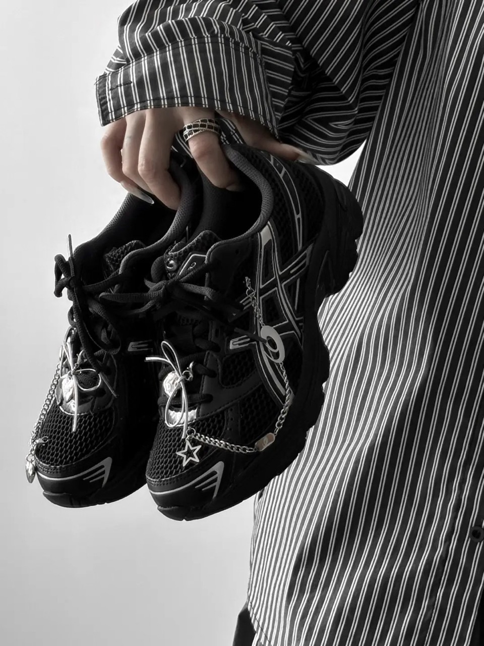 ASICS GEL-1130 液態黑銀 灰銀 黑灰 復古 男鞋 1201A906-001/ 現+預