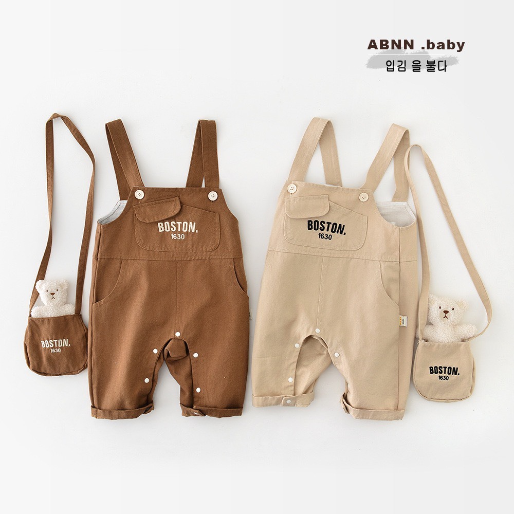 韓版吊帶長褲｜含包