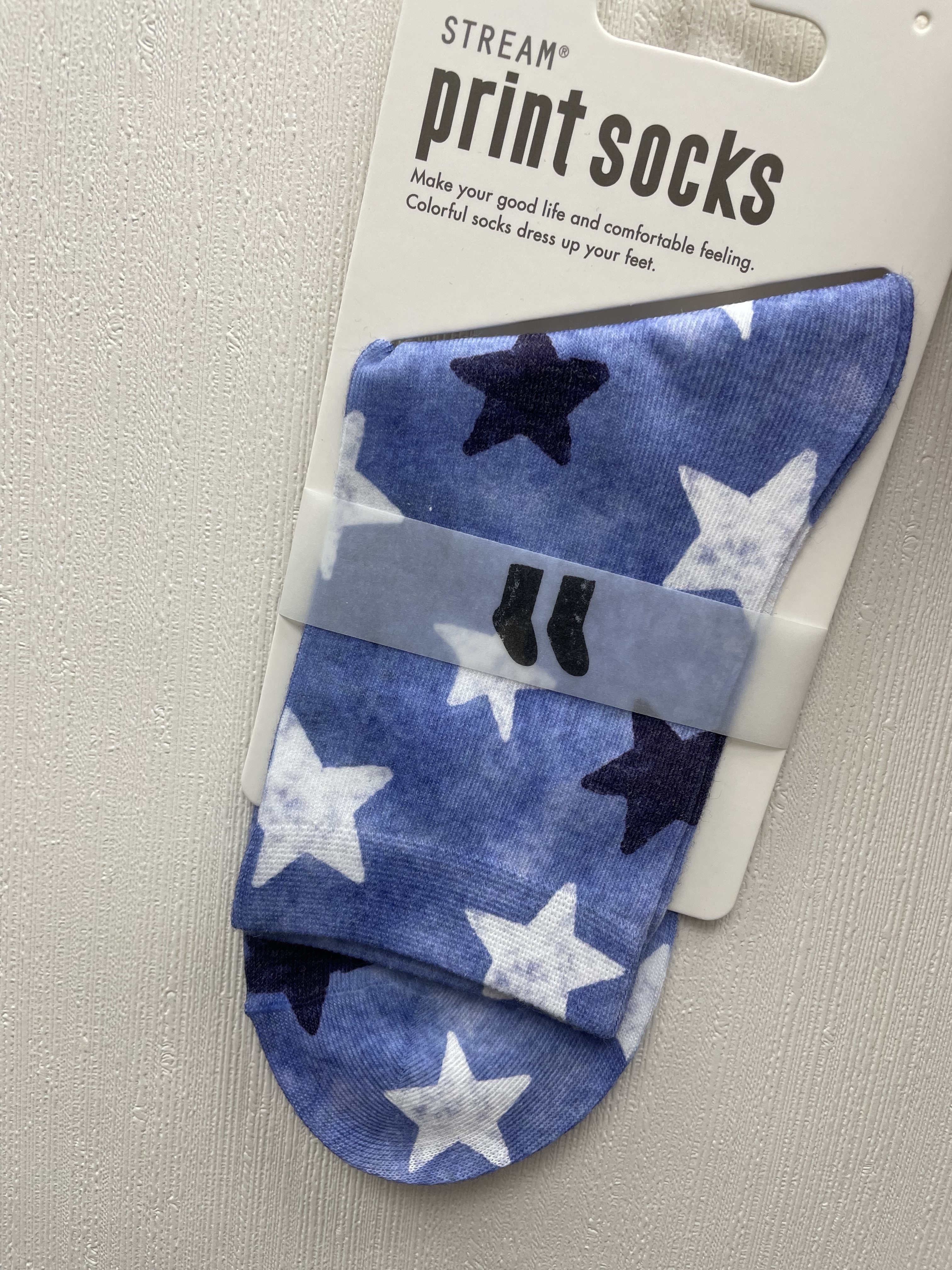 Stream Star print socks