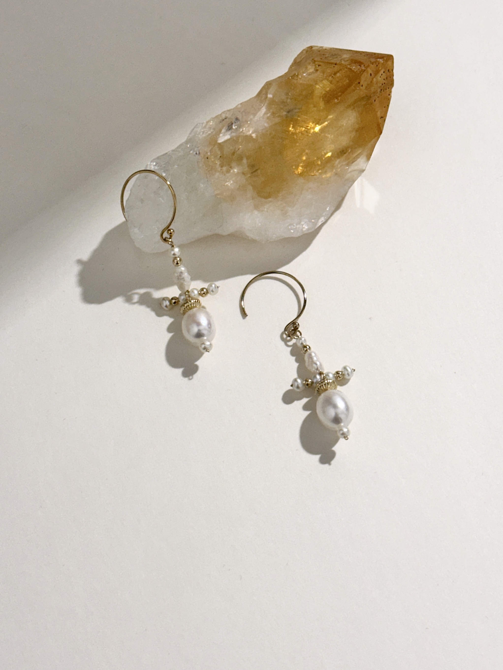 芭蕾舞者珍珠耳環