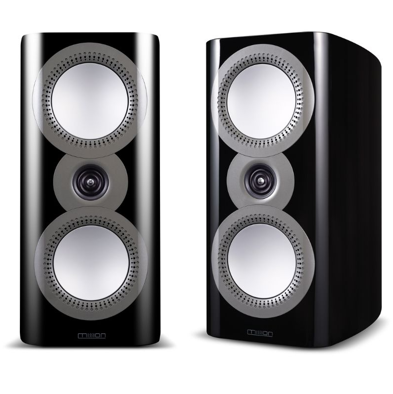 MISSION ZX-2 二路分音三單元書架喇叭一對MISSION Bookshelf Speaker