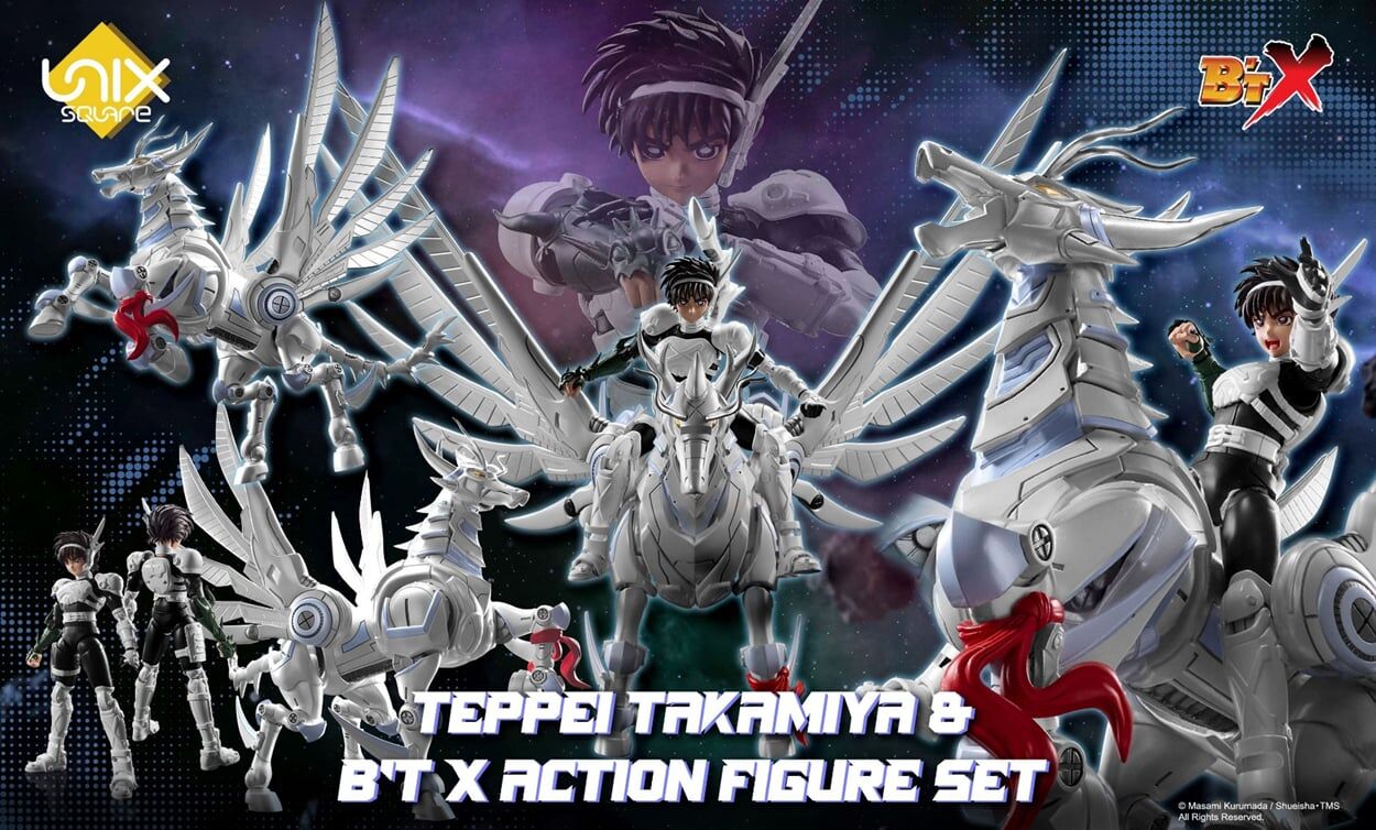 UNIX SQUARE Teppei_Takamiya & B't X Action Figure set