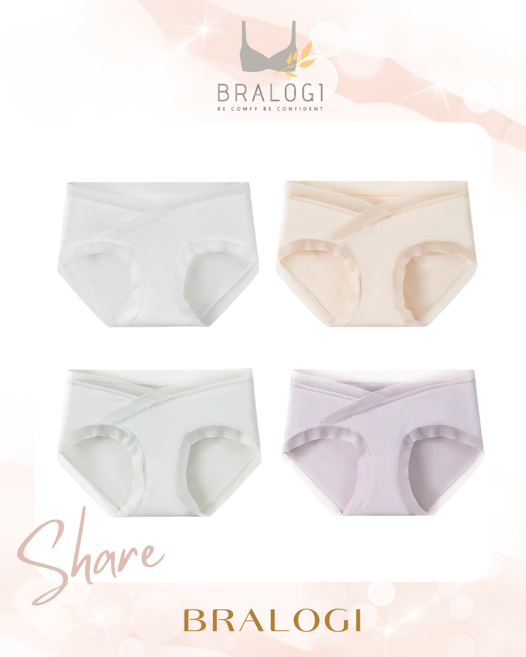 1902U 輕感孕婦低腰內褲 L/XL/XXL